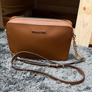 Michael Kors Tan Crossbody Bag